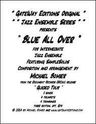 Blue All Over Jazz Ensemble sheet music cover Thumbnail